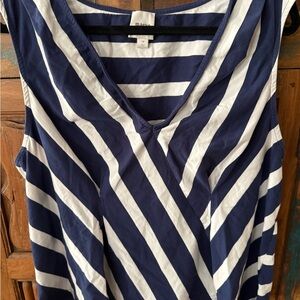 Maeve Classic Navy and White Top